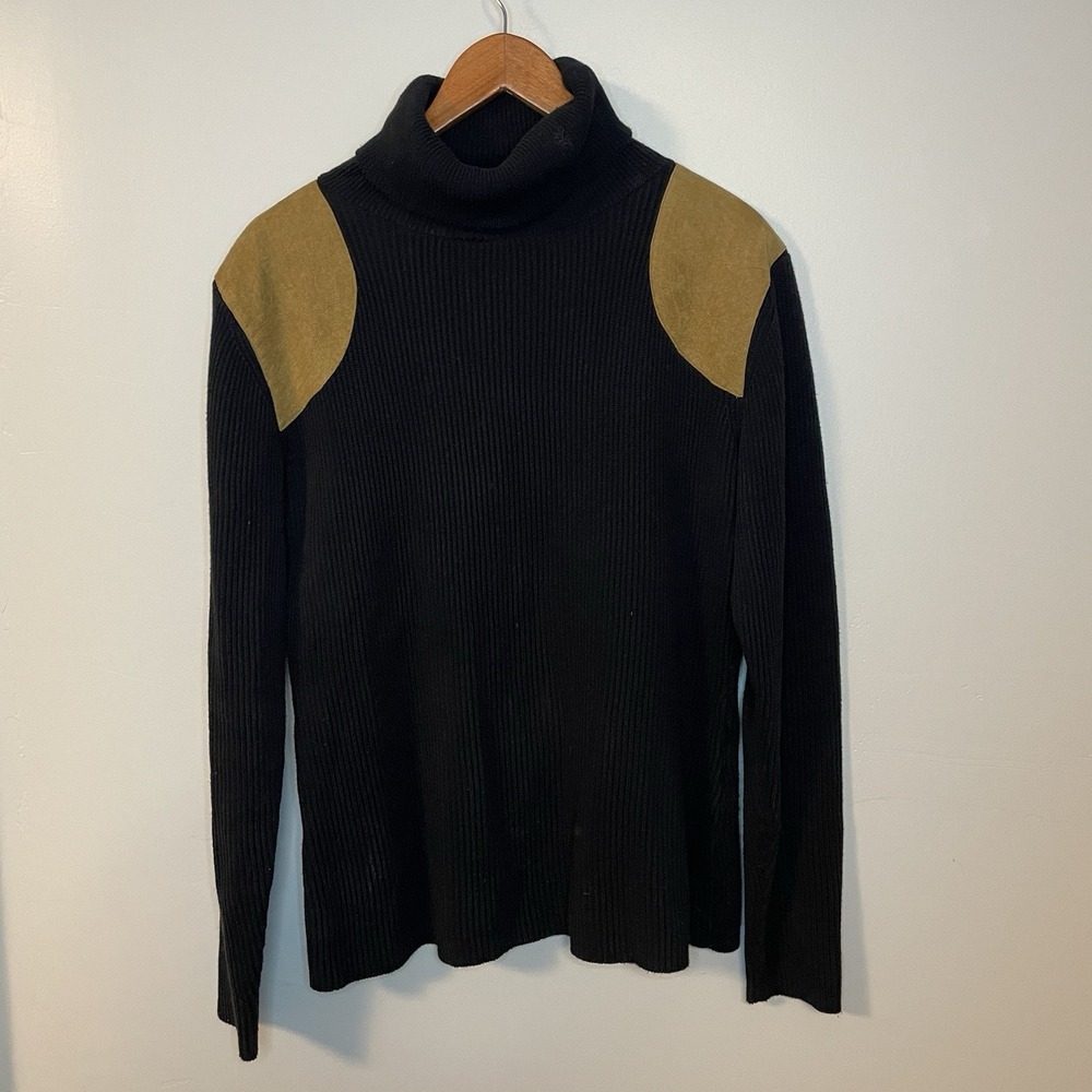 Browning For Her Black Sweater Womens XL Pullover‎ Turtleneck